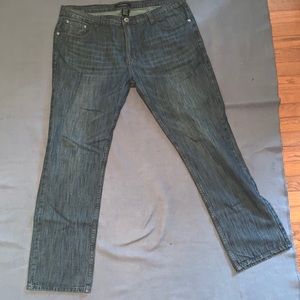 Men’s M. Society Denim Blue Jeans 42 32